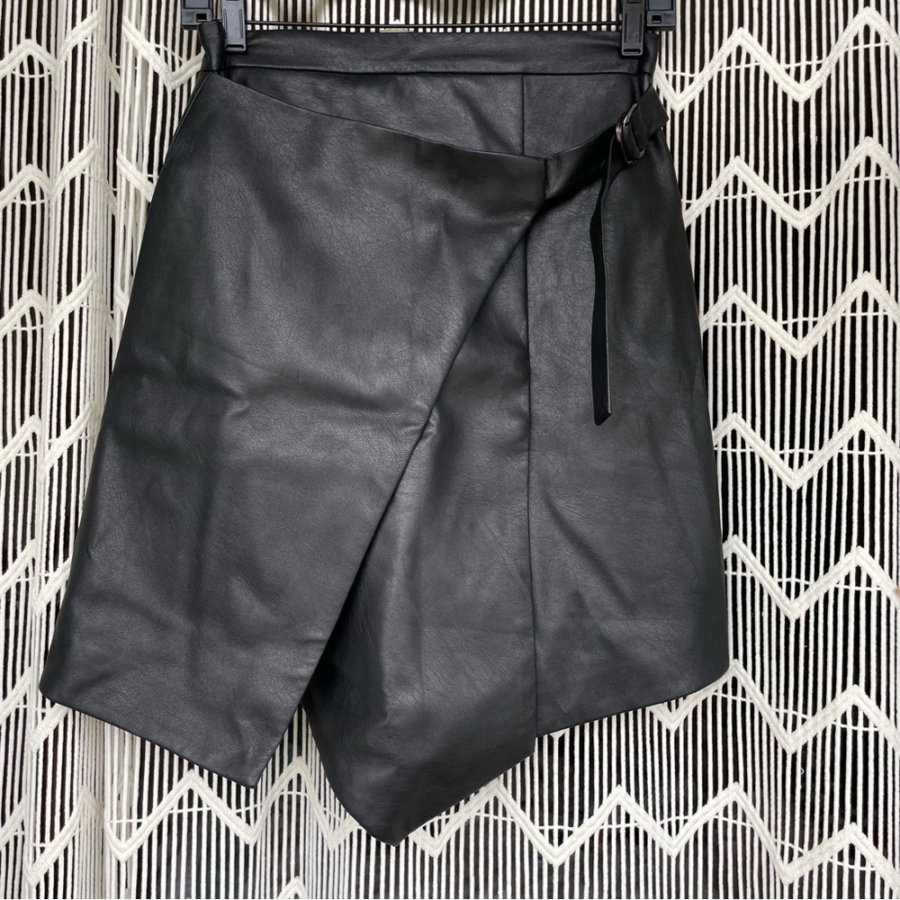 High waisted wrap skirt